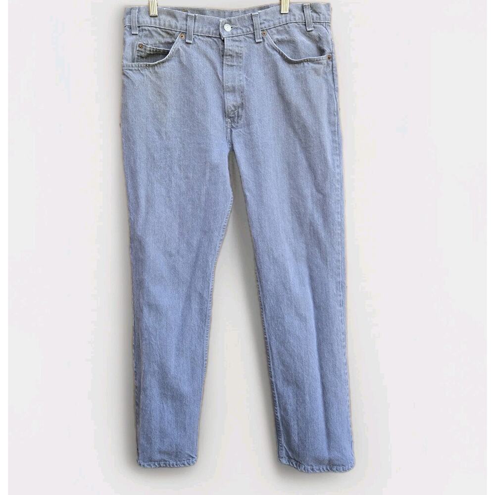 Vintage Levis Jeans‎ Mens 36x32 Gray 40509 2767 80s Denim Pants